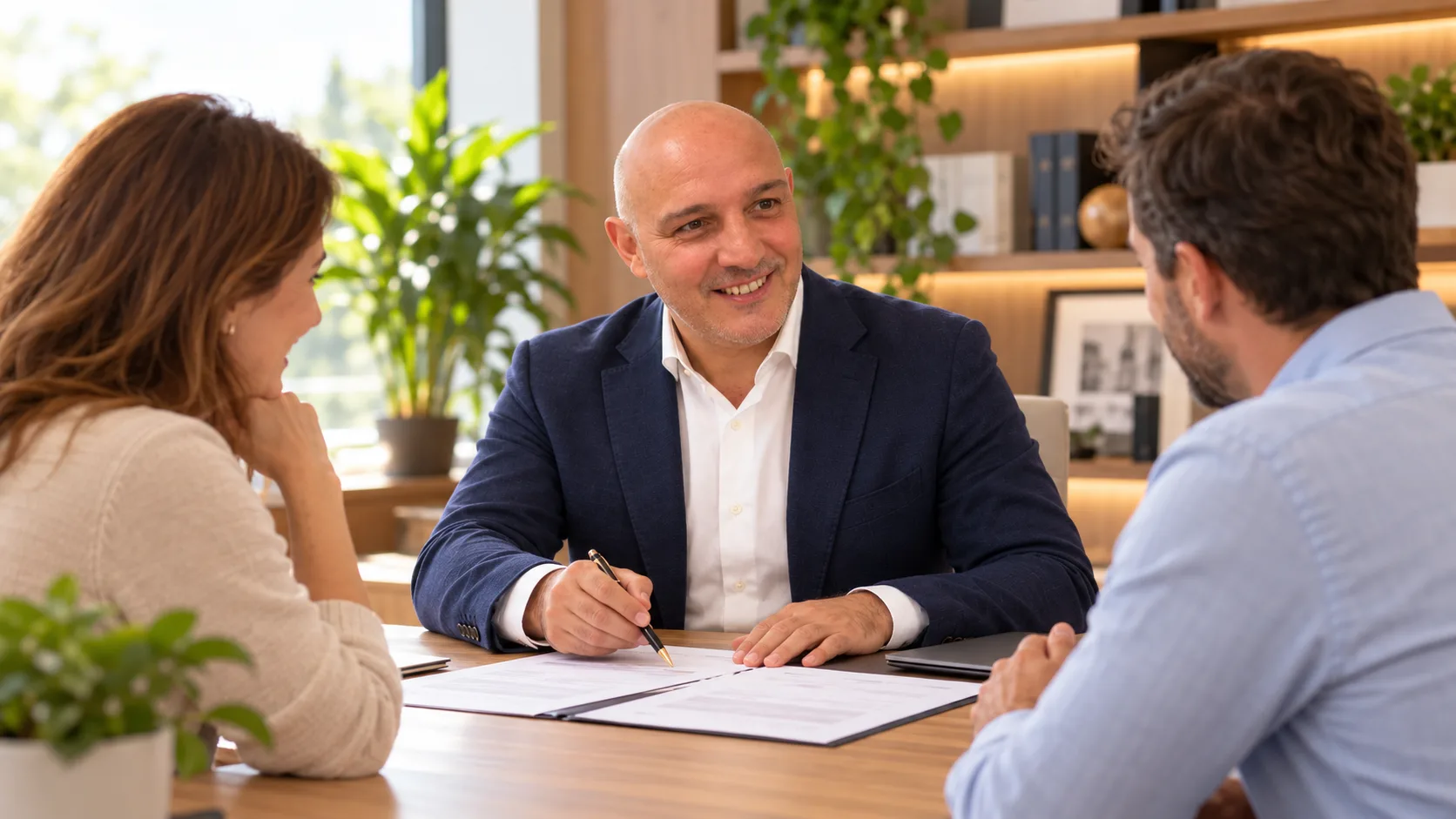 Emanuele Pizzagalli durante una consulenza